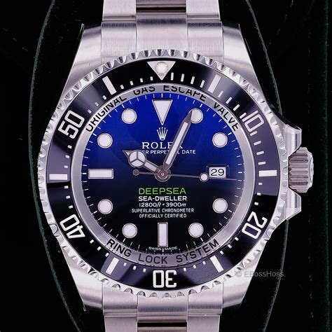 rolex deep blue sea dweller